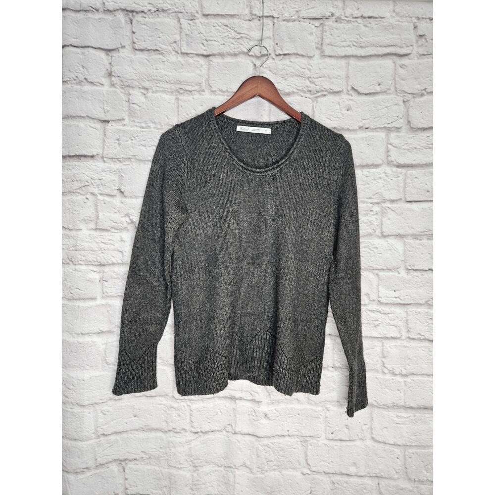 Woolrich Womens Small Grey Sweater Wool Cashmere